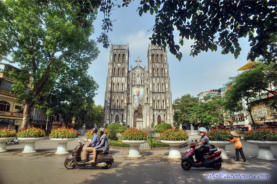 St. Joseph's Cathedral or Nha Tho Lon Hanoi